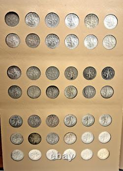 Dansco Roosevelt Dimes Including Proof-Only Issues & Silver Proofs (249) Coins