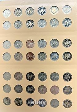 Dansco Roosevelt Dimes Including Proof-Only Issues & Silver Proofs (249) Coins