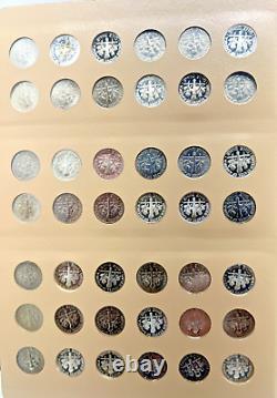 Dansco Roosevelt Dimes Including Proof-Only Issues & Silver Proofs (249) Coins