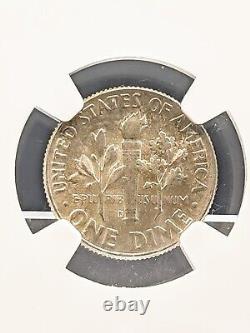 Gem TOP POP Doubled Die Reverse 1964-D Dime NGC MS65 Elusive FS-801 Variety RARE