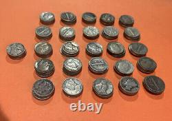 HUGE SILVER DIME LOT 130 Mercury and Roosevelt Silver Dimes! All legible