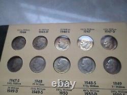 Library of Coins Roosevelt Head Dimes 1946-1964 D COMPLETE SET BEAUTIFUL
