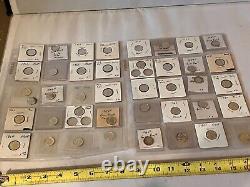 Lot Of 41 Roosevelt Silver Dimes 1954-1964 90% Silver- Most Are Bu-proof