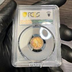 MS67 1946 10C Roosevelt Silver Dime, PCGS Trueview- Pretty Rainbow Toned