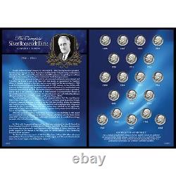 NEW Complete Silver Roosevelt Dime Collection 1946-1964 12835