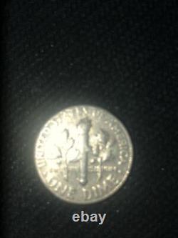 Rare 1965 Roosevelt dime with no mint mark in good condition