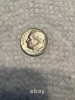 Rare 1978 Roosevelt No Mint Mark BU Uncirculated Condition Off Center
