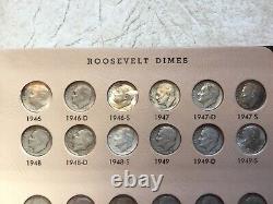 Rare Roosevelt Dimes Set & Proof Only Issue Toned Silver 138 Coins 1946-1996d