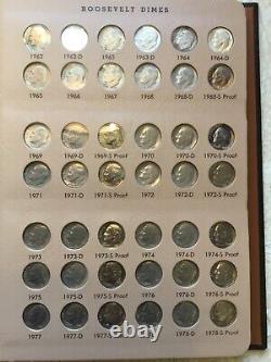 Rare Roosevelt Dimes Set & Proof Only Issue Toned Silver 138 Coins 1946-1996d