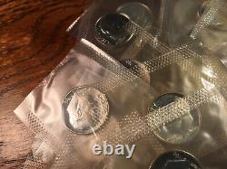 Roll of 46 1960 Roosevelt Dime 90% Silver Proof Original Proof Set Cello