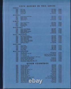 Roosevelt Dime 1946-1964 Near Set 47 of 48 Coins Whitman Album Circulated 90%