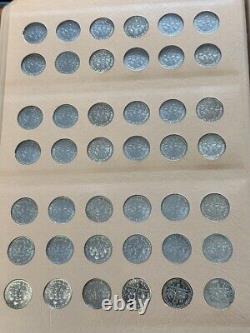 Roosevelt Dime AU/BU Set 1946-2007 Complete PDS with 1996-W and Silver Proofs