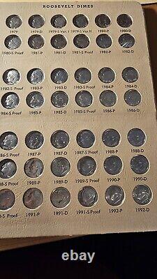 Roosevelt Dime Book 1946-2002