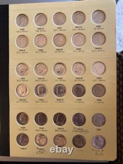 Roosevelt Dime Collection. 1946-1980. Choice BU & Proof (90) Coins