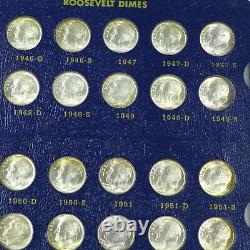 Roosevelt Dime Collection 1946-1982 (PDS) Ch BU & Proof (99) Coins