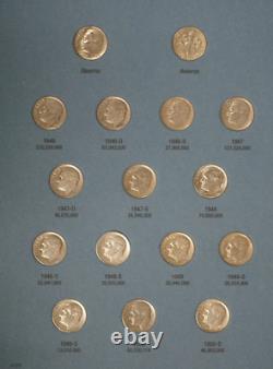 Roosevelt Dime Collection 1946 To 1964 Number One Tp-2850