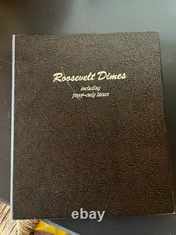 Roosevelt Dime set GEM BU and Proof Complete 1946pds thru 2012s all silver pr