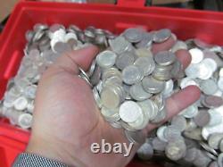 Roosevelt Dimes $10 Face Value 90% Silver 2 Rolls 100 Coin Bulk Lot Collection