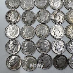 Roosevelt Dimes $4.70 Face Value 90% Silver Lot Collection LOT Z 151