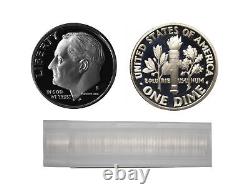 Roosevelt Dimes Proof Roll, Random 90% Silver 50 US Coins