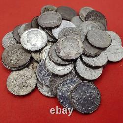 Roosevelt Dimes Silver 50 ea FULL DATES SALE