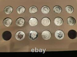 Roosevelt Dimes, extra page, special issues, 1950-2018 P D S, READ