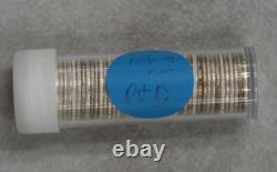 Silver Roll Of 1962- P & D Roosevelt Dimes Tp-1962