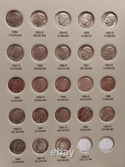 Silver Roosevelt Dimes Collection 1946 To 1964 Tp-5287