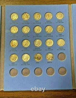 Silver Vintage Whitman US 1946 -1962 Roosevelt Dime Collection Great Condition