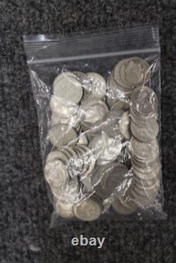US Roosevelt Dimes (100 Coins) 90% Silver LOT # 4 Predated-1964
