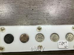 U. S. Type Dime Set in Capitol Holder-5-90% Silver Coins-See Desc. 051824-87