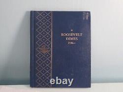 Whitman BOOK 1946 ROOSEVELT DIMES 1946-1972 with 48 SILVER DIMES