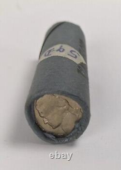 X Rare Older 1959 Denver D Mint OBW Uncirculated U S Silver Roosevelt Dime Roll